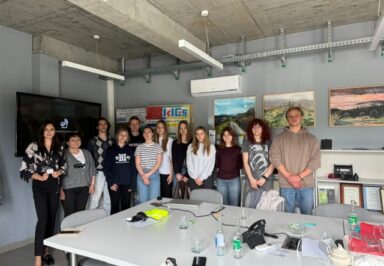 Studenci AGH z wizytą w KLGS